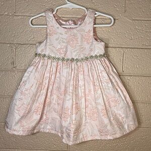 American Princess Light Pink Floral Dress